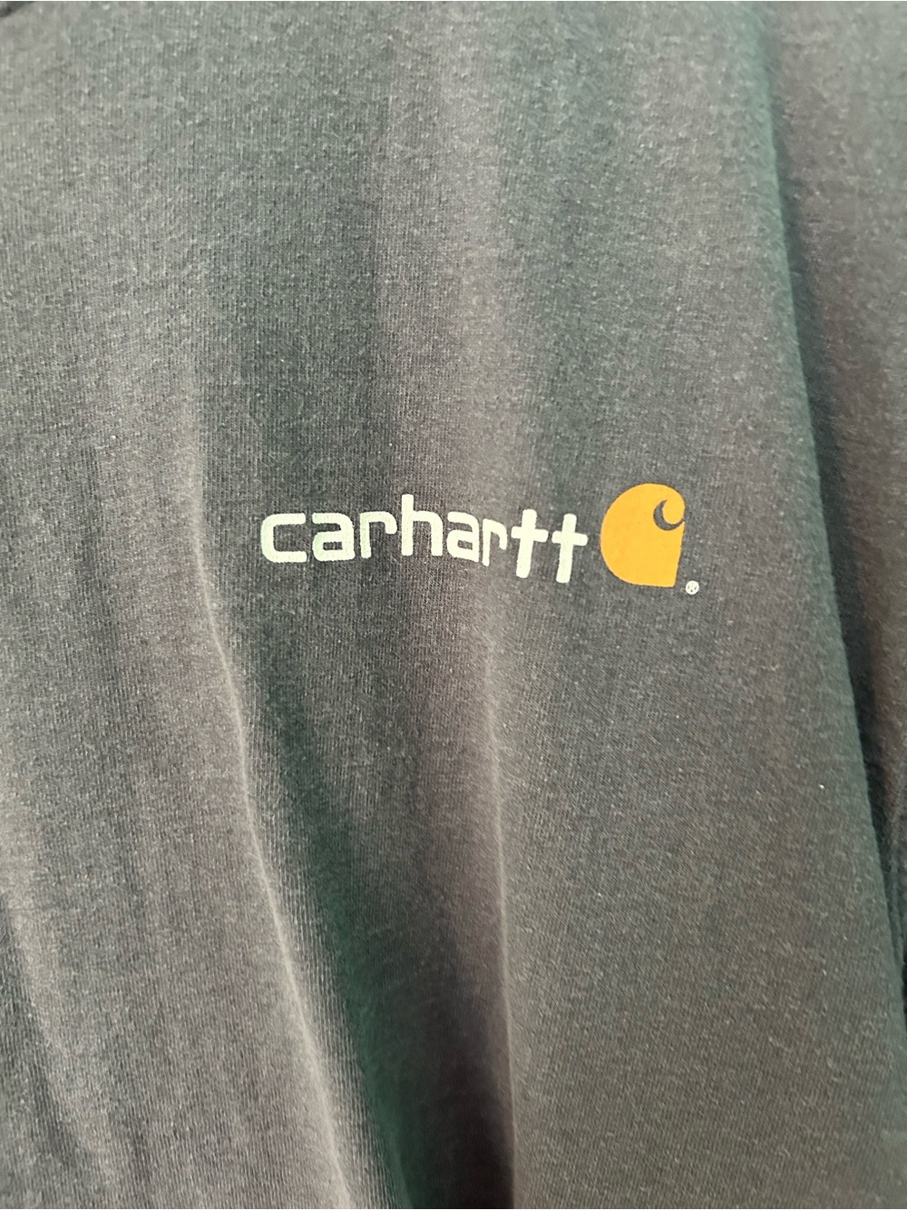 Carhartt Short Sleeve Logo Tee - gray - Picture 3 of 8